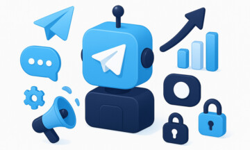 Воронка продаж через телеграм бота для малого бизнеса в России