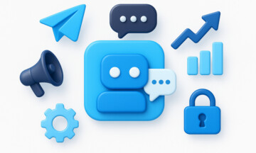 Воронка продаж через телеграм бота для малого бизнеса в России