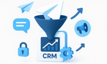 Интеграция телеграм канала с CRM: подключение и лиды в воронку