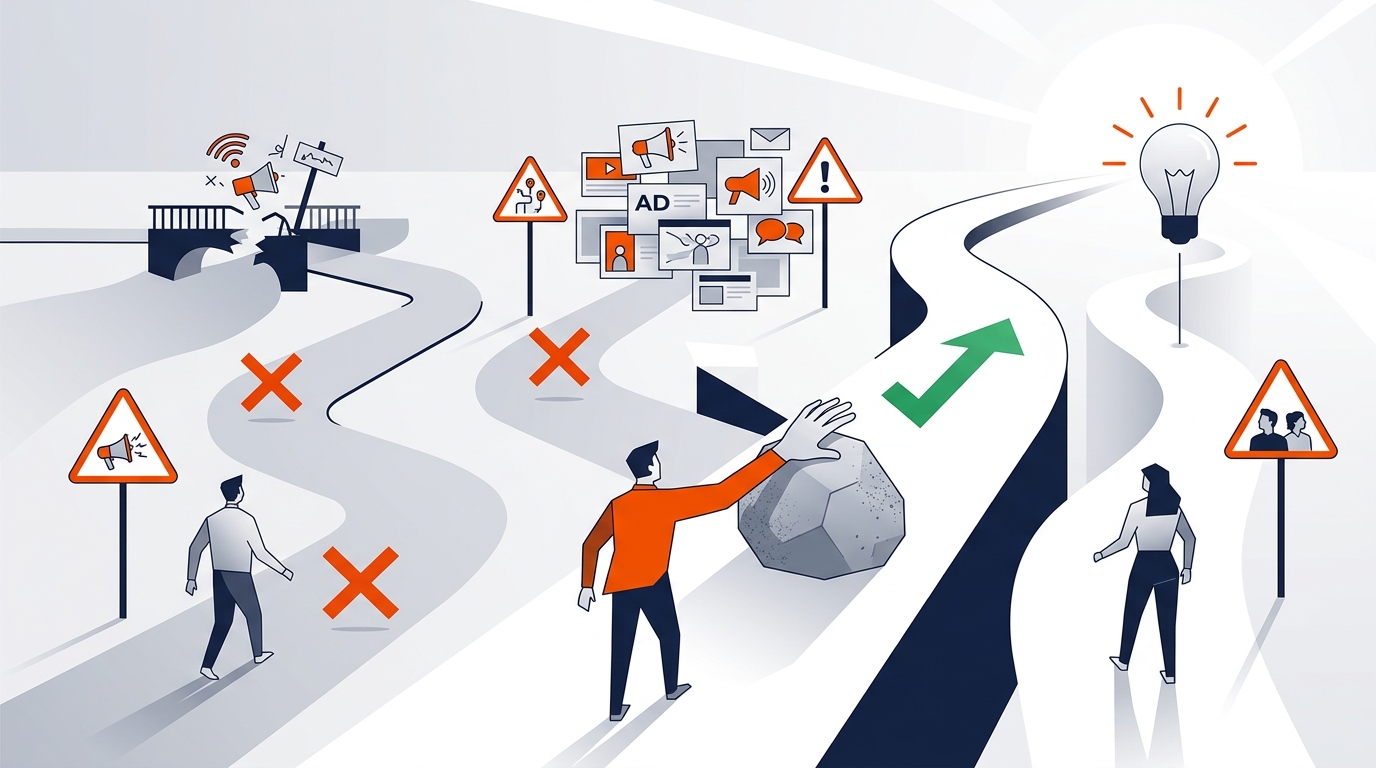 Типичные ошибки при запуске рекламы в Telegram